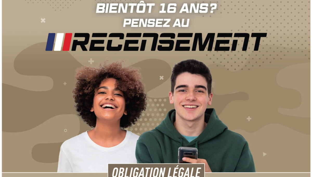 Recensement citoyen obligatoire à 16 ans