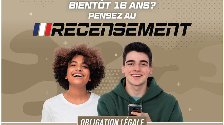 Recensement citoyen obligatoire à 16 ans